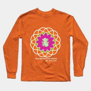 Phool Mandi Flower Market, New Delhi India Long Sleeve T-Shirt